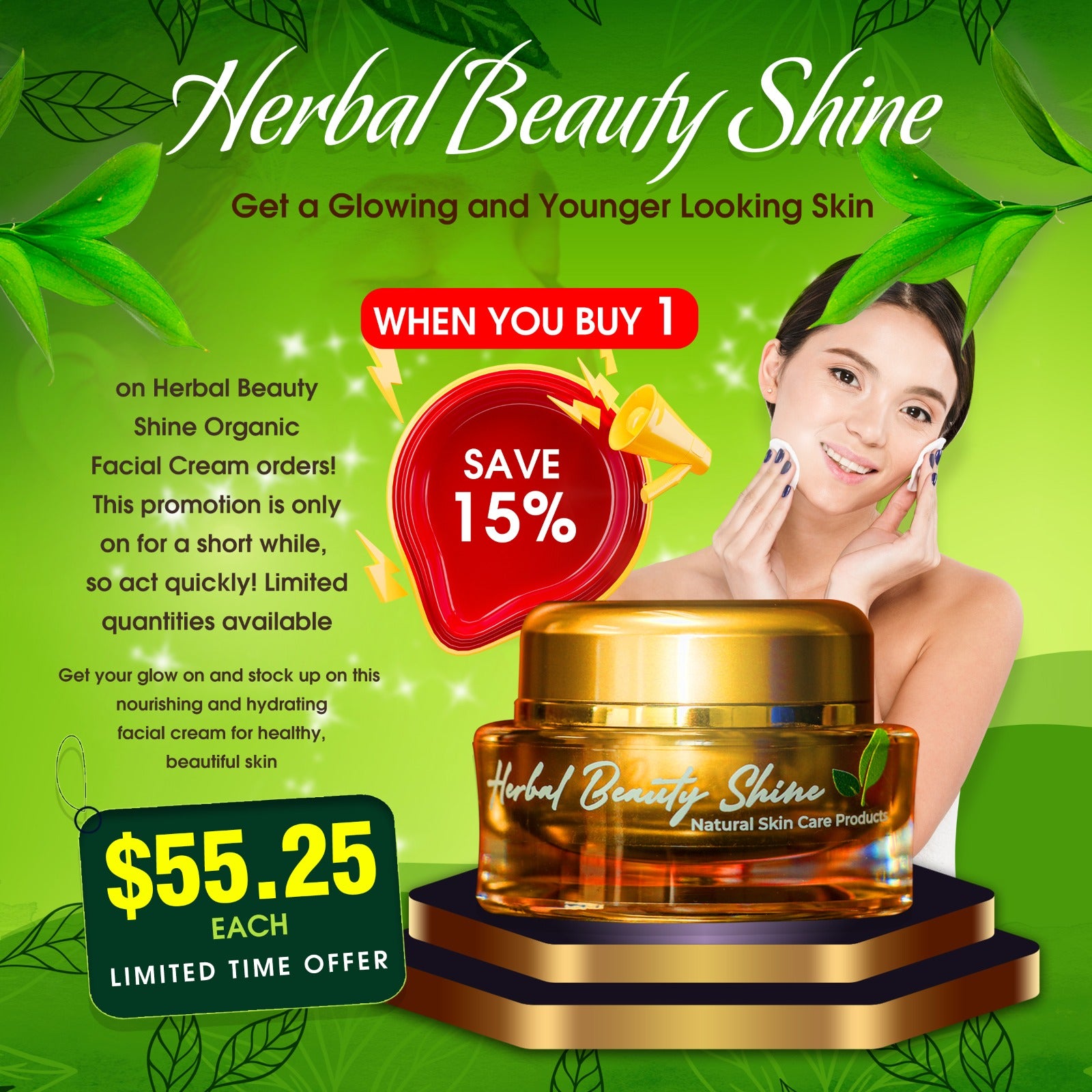 Herbal Beauty Shine Cream
